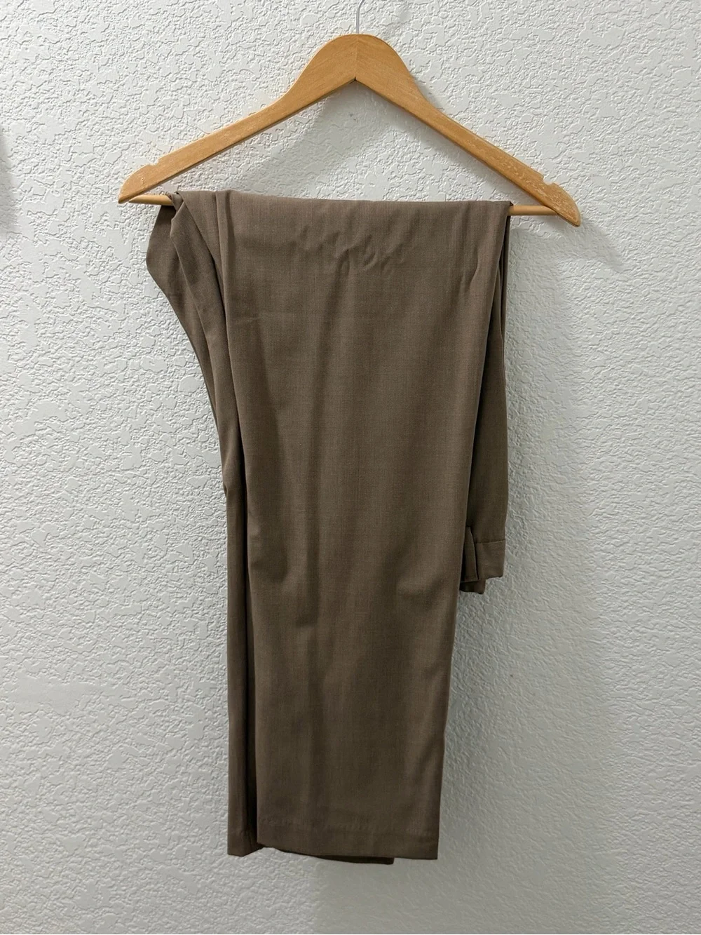 Men's Tan Blazer - Classic Two-Button Tailored Jacket with Dress Pants